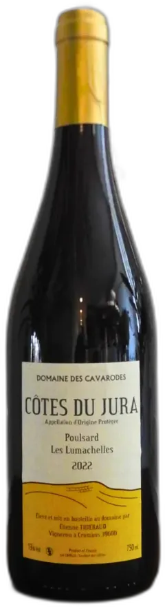 photo Poulsard les Lumachelles 2022 Aop Côtes du Jura, Etienne Thiebaud, Domaine des Cavarodes