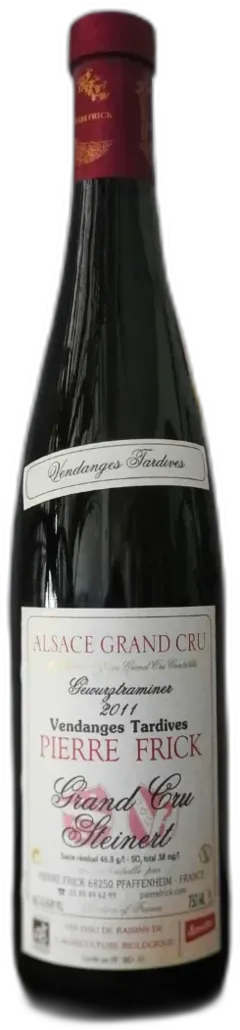photo Gewurztraminer 2011 Vendanges Tardives Grand Cru Steinert, Domaine Pierre Frick