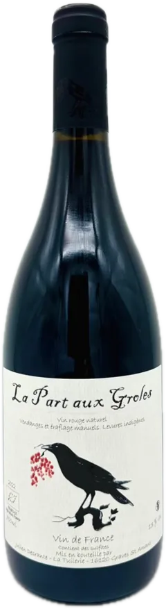 illustration du vin Domaine la Part Aux Groles Merlot