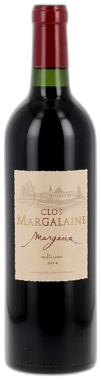 photo du vin Margaux Aoc Clos Margalaine Château Marojallia
