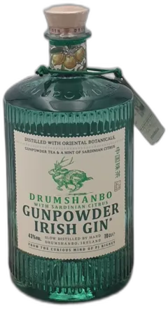 aperçu du vin Drumshanbo Gunpowder With Sardinian Citrus Irish Gin