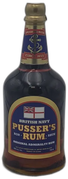 photo British Navy Pusser’s Rum