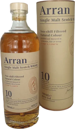 image du vin Arran 10 Ans Single Malt