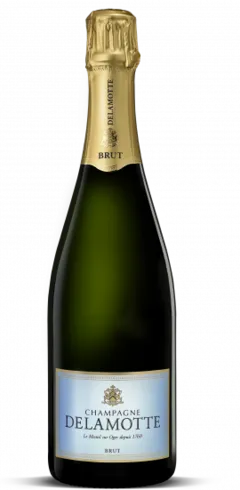 vue du vin Maison Delamotte Brut Blanc Champagne, Champagne