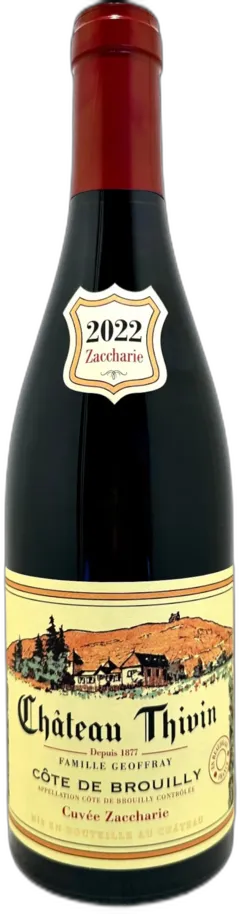 photo du vin Côte de Brouilly "Cuvée Zaccharie"