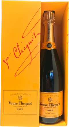 vue du vin Champagne Brut "Carte Jaune"