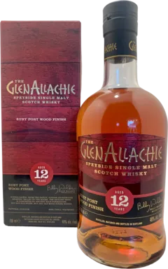 capture du vin Glenallachie 12ans Port Ruby Cask