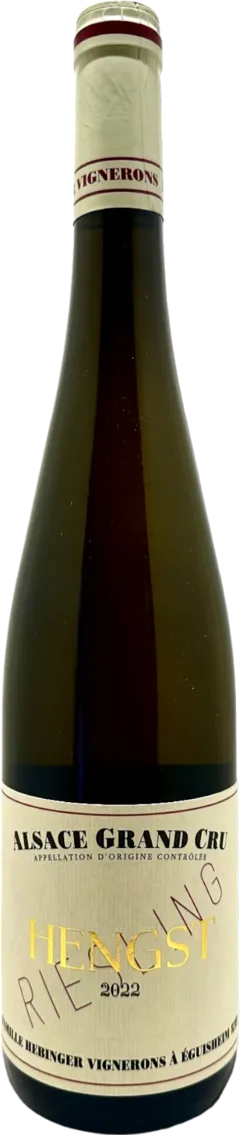 vue du vin Alsace Riesling Grand Cru "Hengst"