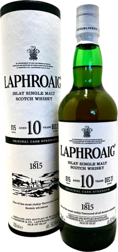 photo Laphroaig Original Cask Strength 10 Ans Batch 15