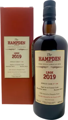 photo du vin Hampden Single Cask n°100 "ex-Lustau" Lrok 2019