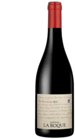 photo Aoc Pic Saint Loup Chateau la Roque Vin Rouge