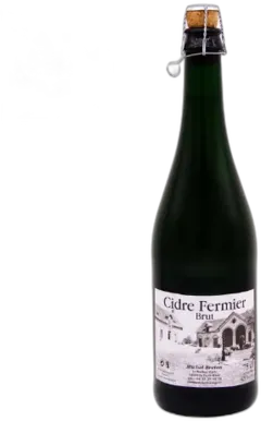 photo Bio Cidre Bouché Fermier Michel Breton Brut