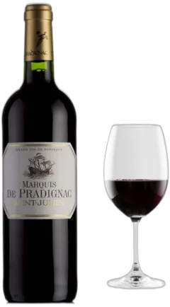 photo du vin Marquis de Pradignac Aoc Saint-Julien