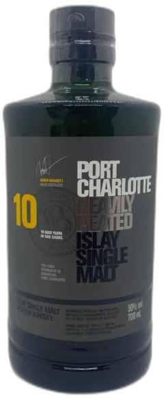 photo du vin Whisky Ecosse Islay Single Malt Port Charlotte 10ans