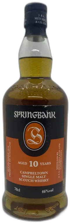 image du vin Ecosse Campbeltown Single Malt Springbank 10 Ans