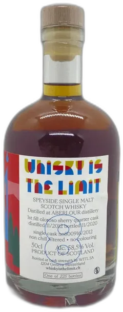 illustration du vin Witl Aberlour 1st Fill Oloroso Sherry Quarter Cask 8 Ans Ans