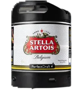 vue du vin Perfect Draft Belgique Stella Artois