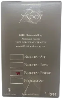 photo Bib Bergerac Rouge Chateau du Rooy