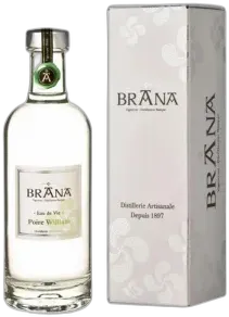 vue du vin Eau de Vie de Poires les Cristallines Brana