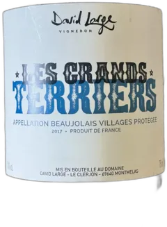 vue du vin les Grands Terriers