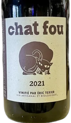 illustration du vin Chat Fou