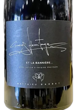 illustration du vin et la Bannière Crozes Hermitage]
