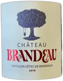 vue du vin Château Brandeau