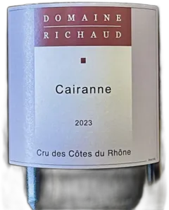 vue du vin Cairanne