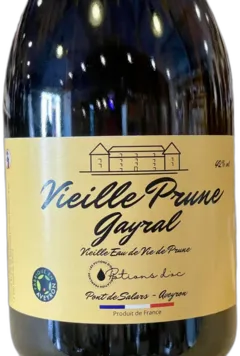 aperçu du vin Vieille Prune Gayral]