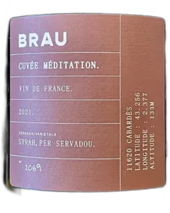 illustration du vin Cuvée Méditation