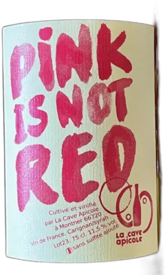 vue du vin Pink is Not Red