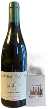 aperçu du vin Aop Saumur Blanc Château Yvonne le Gory