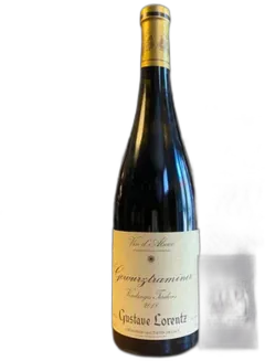 illustration du vin Aop Alsace Gustave Lorentz Vendanges Tardives Gewuztraminer