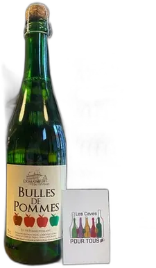 image du vin Jus de Pomme Pétillant Domaine des Hauts Vents Bulle de Pomme
