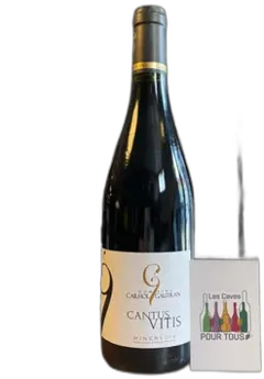 photo Aop Minervois Domaine Cailhol Gautran Cantus Vitis
