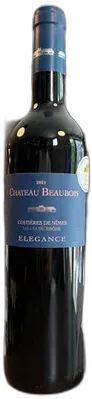 image du vin Aop Côstiere de Nîmes Château Beaubois Elegance