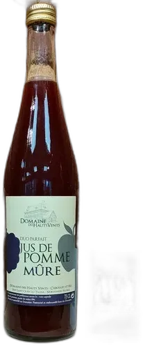 photo du vin Domaine des Hauts Vents Duo Parfait Jus de Pomme Mure