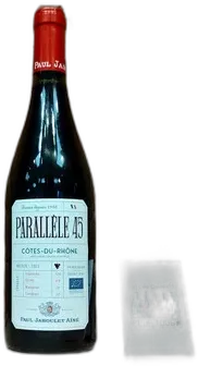 image du vin Côtes du Rhône Parallèle 45 Bio