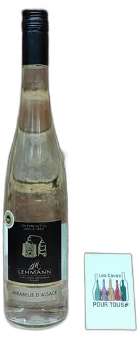 photo du vin Eau de Vie Lehmann Mirabelle d’Alsace