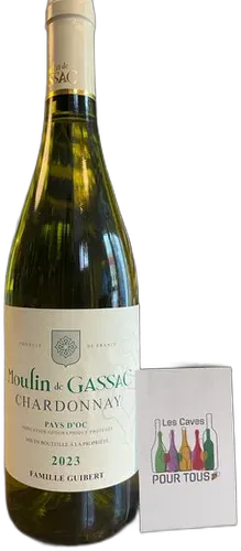 photo du vin Igp Pays d’oc Chardonnay Moulin de Gassac Blanc