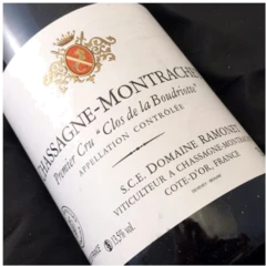 photo Domaine Ramonet Chassagne Montrachet Clos Boudriotte Rouge 2018