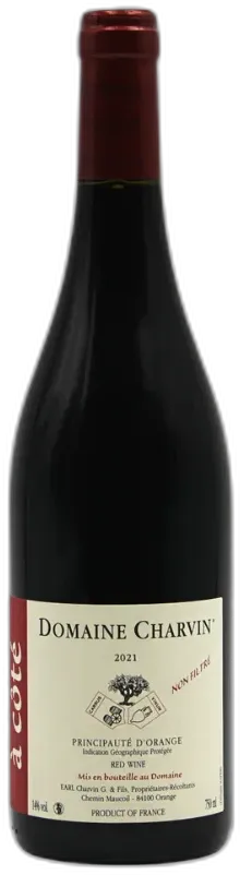 vue du vin a Côté 2021 Charvin