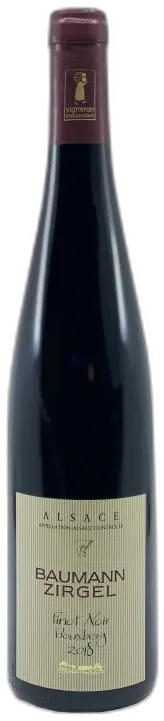 photo Aop Alsace Pinot Noir Lieu Dit Bouxberg 2018