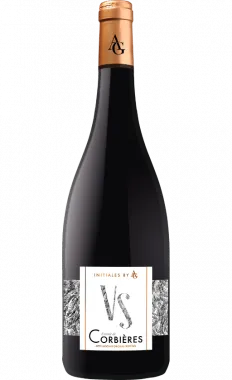 illustration du vin Initiales Corbières vs by ag Véronique & Serge