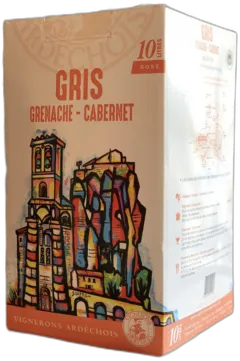 photo du vin Gris de Grenache Cabernet les Vignerons Ardéchois