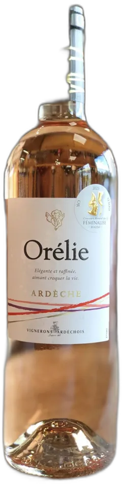 photo du vin Orélie 2023 les Vignerons Ardéchois