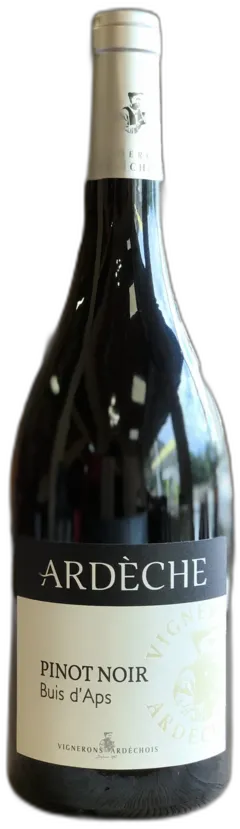 photo Pinot Noir Buis d’Aps 2022 les Vignerons Ardéchois