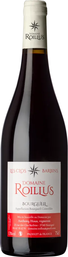 aperçu du vin le Clos Barbin Domaine du Roillus Anthony Houx