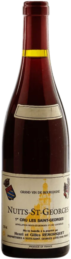photo Domaine Henri et Gilles Remoriquet Nuits-Saint-Georges 1er Cru les Saints-Georges