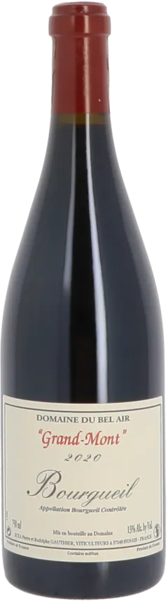 photo Domaine du Bel Air Bourgueil Grand-Mont 2018